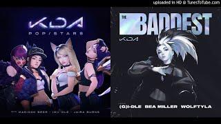 MASHUP | K/DA - The Baddest PopStars (RUS) | C013 Huff