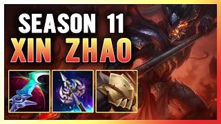 SEASON 11 XIN ZHAO SUPPORT GUIDE AND GAMEPLAY (BUILD+RUNES)