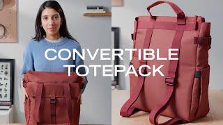 Pole Convertible TotePack (PANGEA Collection) - Hands-on Review || DailyObjects.