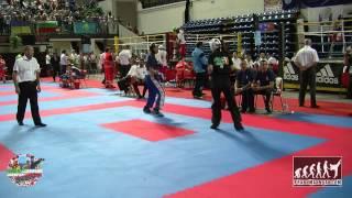 Gwen Hammon (IRL) v Katarina Mijat (CRO) Junior WAKO World Championships 2014