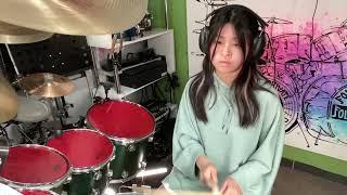 Blur - Song 2 - DRUM COVER by Erica Huang @ Peters Private Drum Lessons