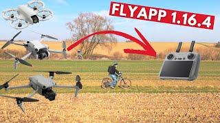 DJI Mini 4 Pro - NEW FlyApp Update 1.16.4 brings NEW FUNCTIONS that EVERYONE has been waiting for...