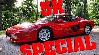 5K SPECIAL: 1987 FERRARI TESTAROSSA V12