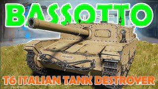 BASSOTTO | New Italian Tier 6 Tank Destroyer | WoT with BRUCE | World of Tanks Review and Gameplay