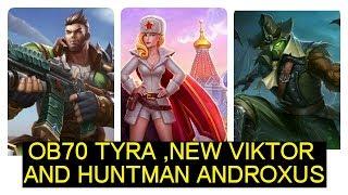 OB70 PTS Viktor New Design , Improved Tyra and Huntsman Androxus