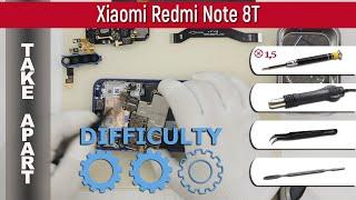 How to disassemble  Xiaomi Redmi Note 8T (M1908C3XG) Take apart Tutorial