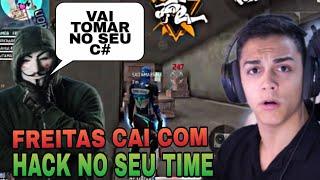 FREITAS CAI COM SQUAD DE HACK RUIM, E FAZ ELES PERDE A SEQUÊNCIA DE 50  VITORIAS (TRETA ‼️)