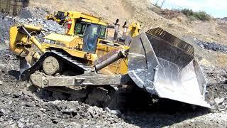 Caterpillar D11s Stripping Overburden