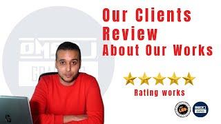 Our Clients Review About Our Works | Wael LSD | OMER J GRAPHICS | OMER J STUDIO