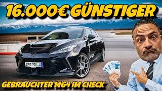 Gebrauchtes Elektroauto MG4 Luxury im Check. Akku Degradation uvm getestet.