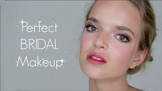 Идеальный свадебный макияж / Perfect Bridal Makeup (tutorial)