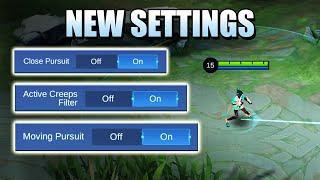 NEW CONTROL SETTINGS AND HOW THEY WORK