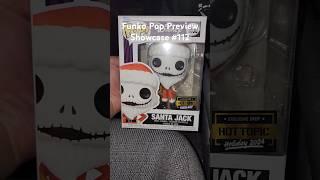 Funko Pop Preview Showcase Of Santa Jack HT Exclusive Holiday 24 #funkopop #shorts #fyp