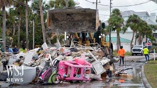 Race to Clear up Helene Debris Before Hurricane Milton Slams Florida | WSJ News