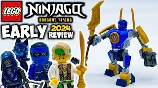 Jay's Mech Battle Pack EARLY 2024 Review! | LEGO Ninjago Dragons Rising Set 71805