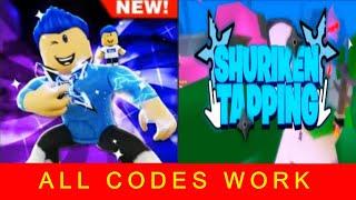 * ALL CODES WORK * Shuriken Tapping ROBLOX | 17 January 2021