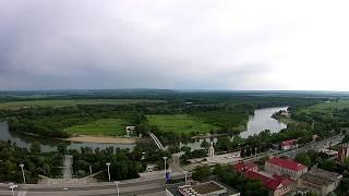 Тирасполь с высоты.  Tiraspol from height.