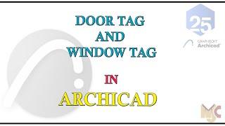 WINDOW AND DOOR TAG #doors #windows #archicad