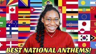 AMERICAN REACTS TO BEST NATIONAL ANTHEMS FROM AROUND THE WORLD FOR THE FIRST TIME!