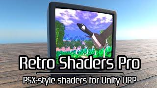 Retro Shaders Pro for Unity URP: Launch Trailer