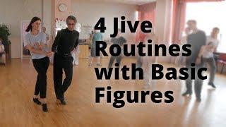 4 Jive Routines You should try | Latin Dance Basic Figures