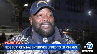 LA gang leader, music exec accused of 'mafia-like crimes'