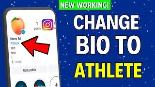 How to Change Instagram Bio to Athletes (2024)