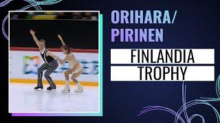 Yuka Orihara / Juho Pirinen (FIN) | Free Dance | Finlandia Trophy 2024 | #gpfigure