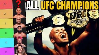 All 100 UFC Champions RANKED! UFC Tier List