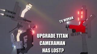 What If UPGRADED TITAN CAMERAMAN Defeated By TITAN SPEAKERMAN? skibidi toilet 58 - People Playground