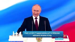 Putin Befiehlt: Russlands Armee auf 1,5 Millionen Soldaten Erhöht – Ukraine-Krieg Eskaliert!