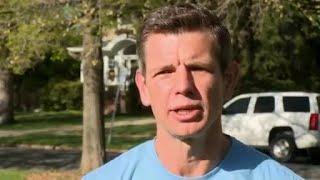 Amputee Veteran Running In Colfax Marathon