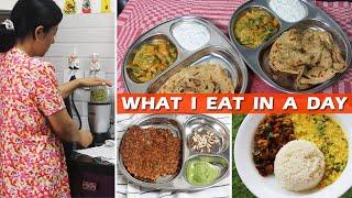 WHAT I EAT IN A DAY? | Healthy Indian Meal Ideas | Easy Indian Vegetarian Meal Ideas