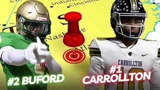 Buford (12-1) v Undefeated Carrollton (13-0) and Star QB Julian 'JuJu' Lewis in Georgia 6A Semi