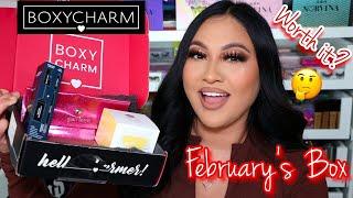 FEBRUARY BOXYCHARM 2021 | UNBOXING | TRY ON | GLAM BY GIGI