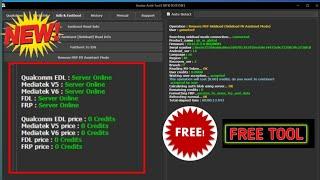  New Logine Tool Free || New Unlock Tool Free || Avart Auth Tool Qualcomm / Mediatek No Ned Cradit