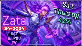 AOV Game Guide | ZATA mùa S4-2024 | TĂNG SỨC MẠNH ️