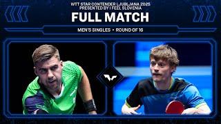 FULL MATCH | Darko Jorgic vs Anders Lind | MS R16 | #WTTLjubljana 2025