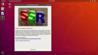 How to create Screencasts in Ubuntu 18.04 with Simple Screen Recorder