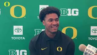 Kenyon Sadiq | 2024 Oregon Football Media Day