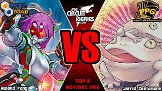 Jarrid Centamore (Frogs) Vs Roland Fang (Metalfoes) - Yugioh ARG Zodiac Nov/Dec 2016 Top 8