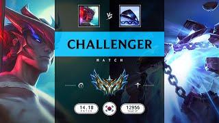 Challenger Match: Over 10.000 LP - KR server Patch 14.18