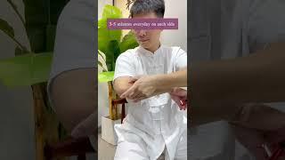 Accupunture point to lower the high blood pressure.#highbloodpressure #massage #tcm #meridian
