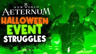 Pattern Problems! New World Aeternum Halloween Event Issues