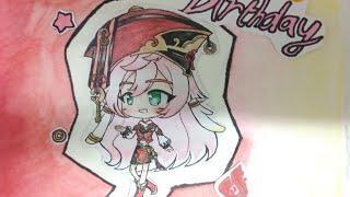 Yanfei's Birthday (Process)