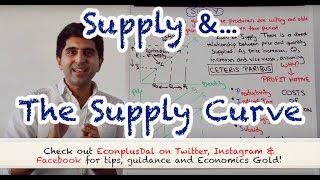 Y1 4) Supply and the Supply Curve