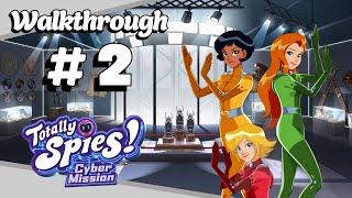 4K - Totally Spies - Cyber Mission - 02 - Walkthrough (No Commentary) - Viking Exhibit