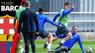 BARÇA: Entrenamiento previo al FC Barcelona vs Benfica - Preparación para la Champions League