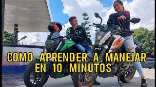COMO APRENDER A MANEJAR MOTO EN 10 MINUTOS | guía básica ‍