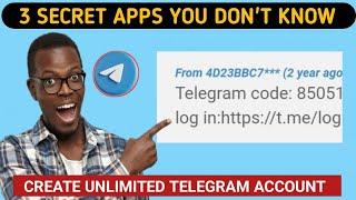 How to create unlimited telegram accounts in 2024/how to make multiple telegram accounts..(telegram)